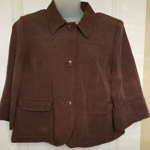 Emma James Brown Utility Jacket